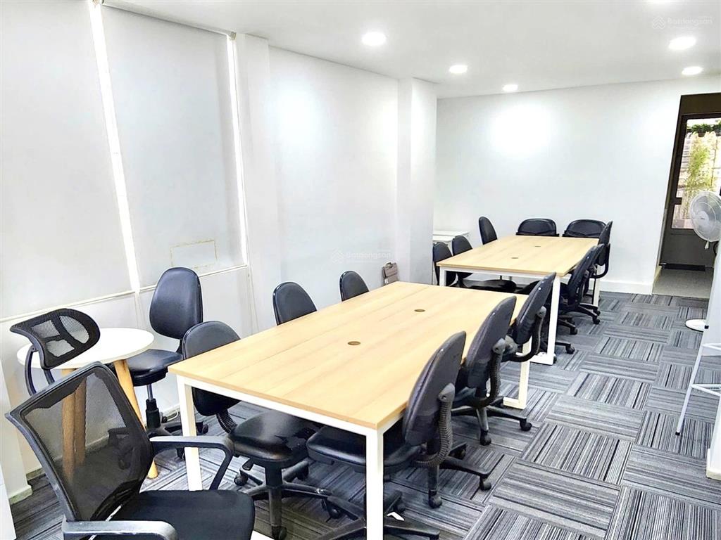 Nhà mới đẹp làm vp/showrom/trung tâm dạy học  mặt tiền võ thị sáu  p. xuân hoà (q3)  chỉ 28tr/th