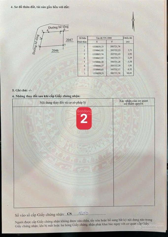 Diên điền  thôn trung 4  lô góc 2 mặt tiền 61.4m² full thổ  570 triệu