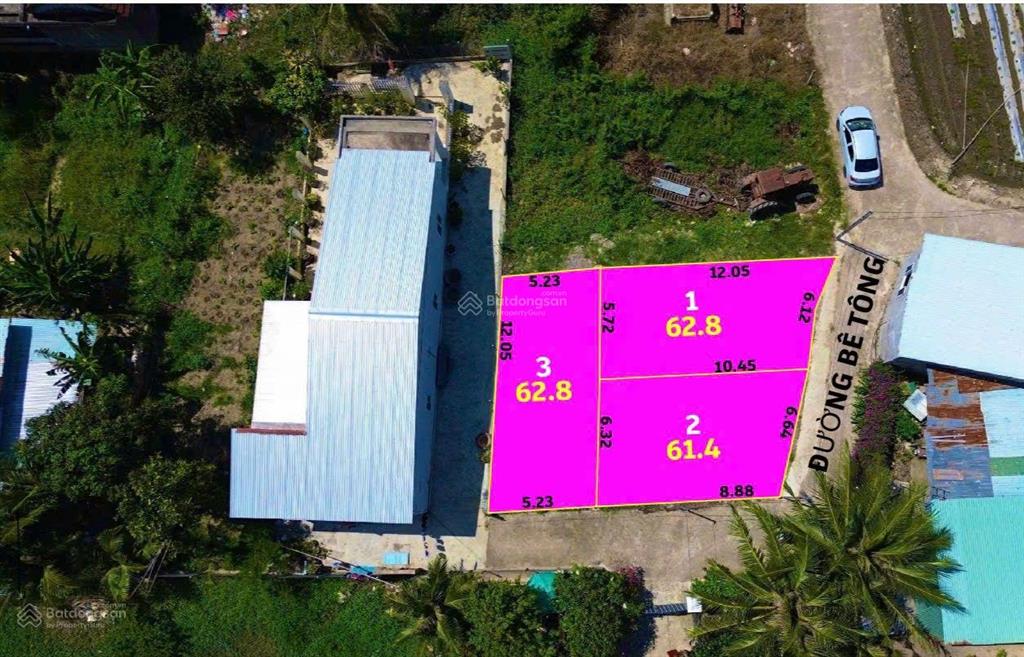 Diên điền  thôn trung 4  lô góc 2 mặt tiền 61.4m² full thổ  570 triệu
