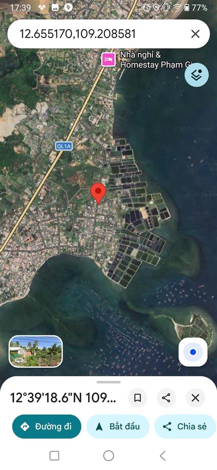Bán đất full thổ cư sát biển vạn hưng vạn ninh | giá 23,5tr/m2