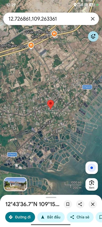 Bán đất vạn thắng 251m2 vạn ninh | giá chỉ 15,5 triệu/m2