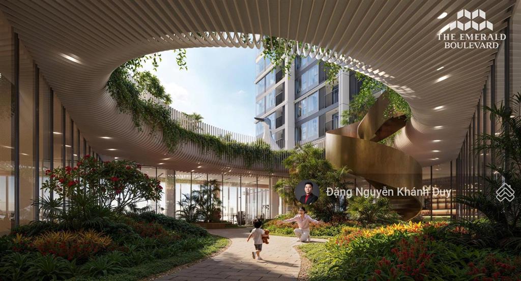 Booking ưu tiên chọn căn 1pn+ dự án emerald boulevard bốn mặt view sông  full nội thất cao cấp