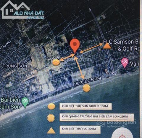 Bán đất tại quảng cư, sầm sơn, thanh hóa, chỉ với 2,5 tỷ, 100m2