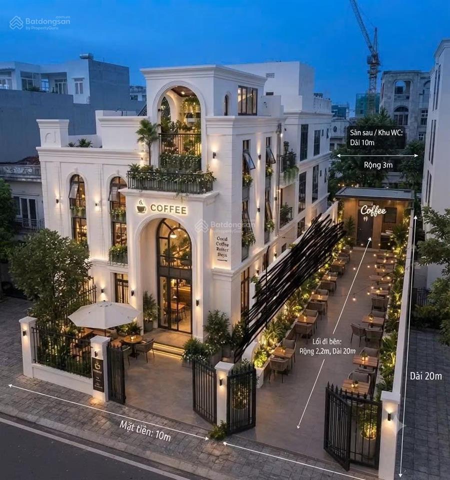 Biệt thự tổng giá hời. diện tích 200m². gần trường liên cấp quốc tế. vỉa hè 4m.  0912 400 ***