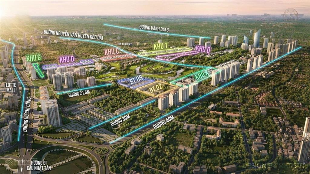 Bán nhanh bt5 kita bằng giá hđ 2024, dãy 2 mặt tiền đường 17,5m, sau là công viên, giá 53 tỷ