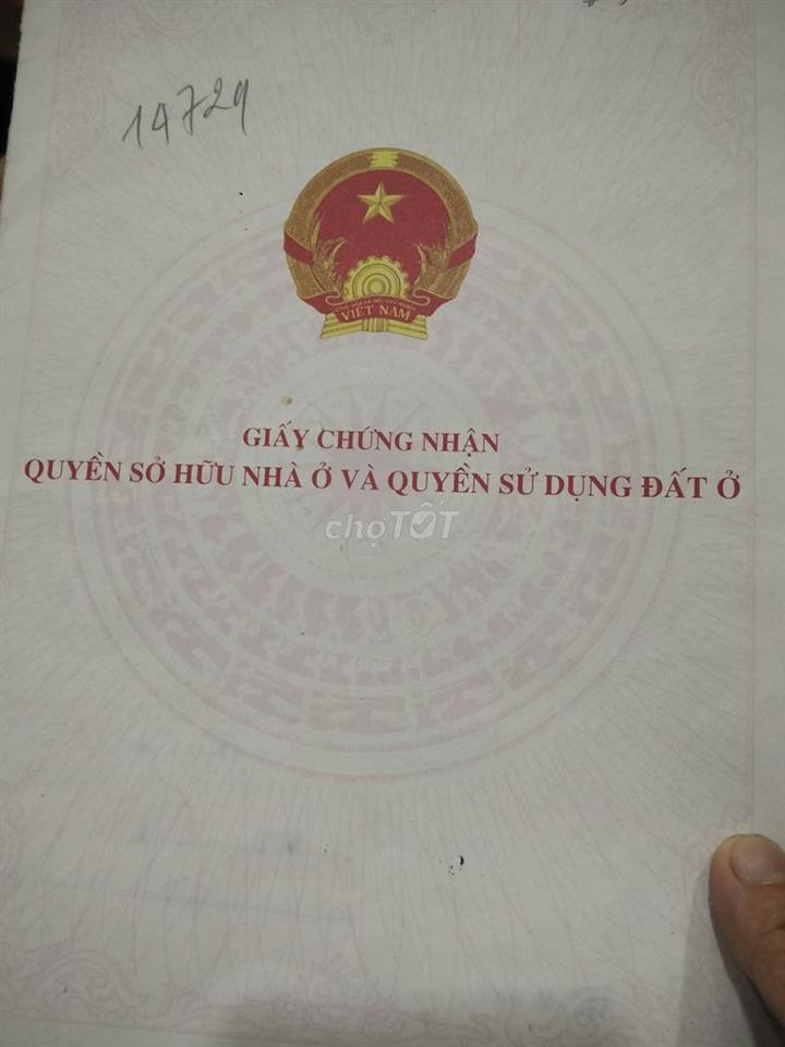 Cần bán nhà cc sổ hồng riêng, Hẻm 21 Bùi Thế Mỹ