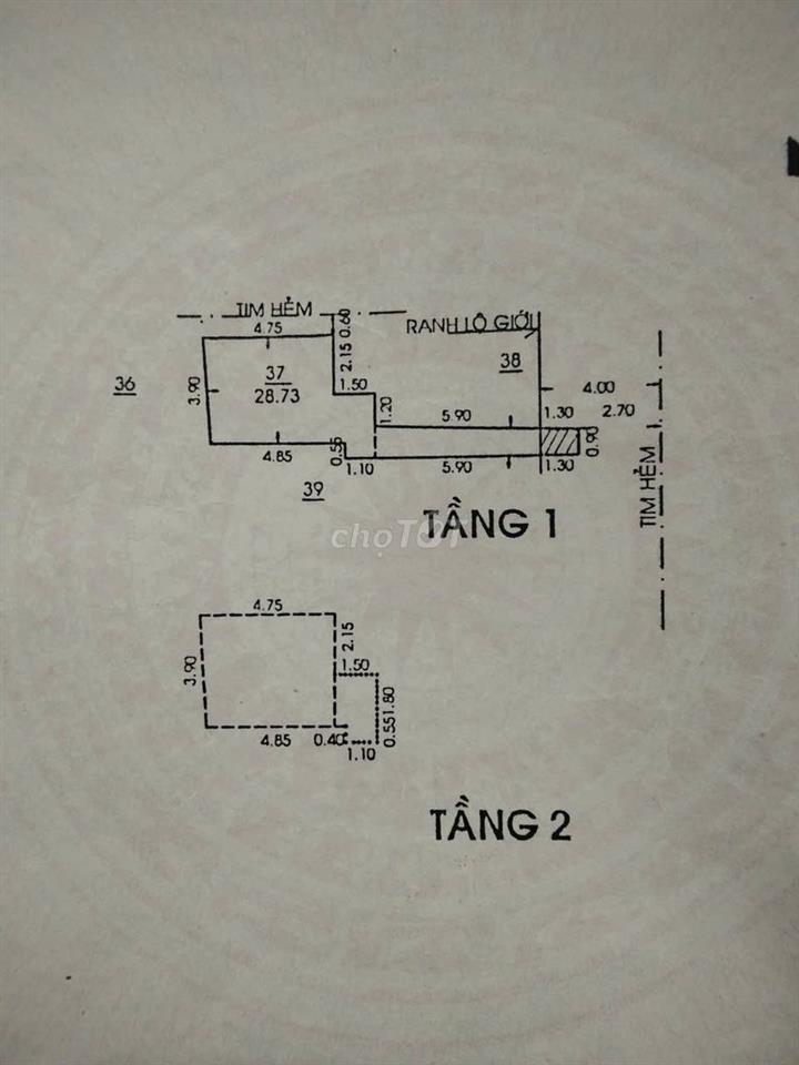Bán nhà chính chủ ( ko tiếp mô giới)