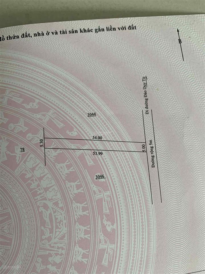 Bán đất tại đường đào duy từ, 580 triệu, 276,4 m2, plei ku, gia lai