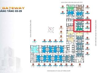 Suất nội bộ tháp gateway  bcons center city, chiết khấu 5.65% tặng tivi 65 inch