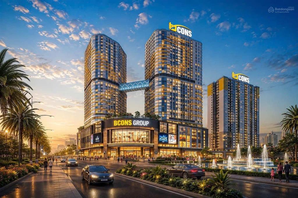 Suất nội bộ bcons center city giá 2.6 tỷ/căn 2pn + 2wc, chiết khấu 160 triệu, tặng 2 chỉ vàng