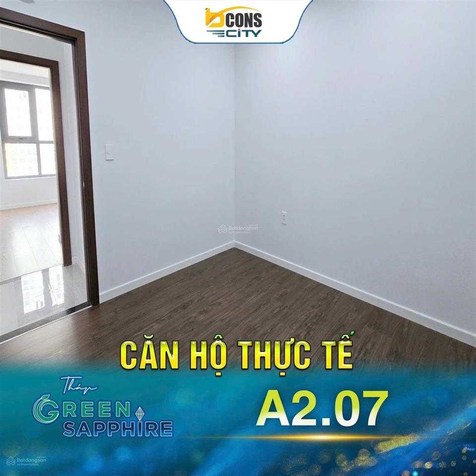 Suất nội bộ bcons city 2.6 tỷ/căn 2pn + 2wc, chiết khấu 6.1%, tặng 1.5 chỉ vàng