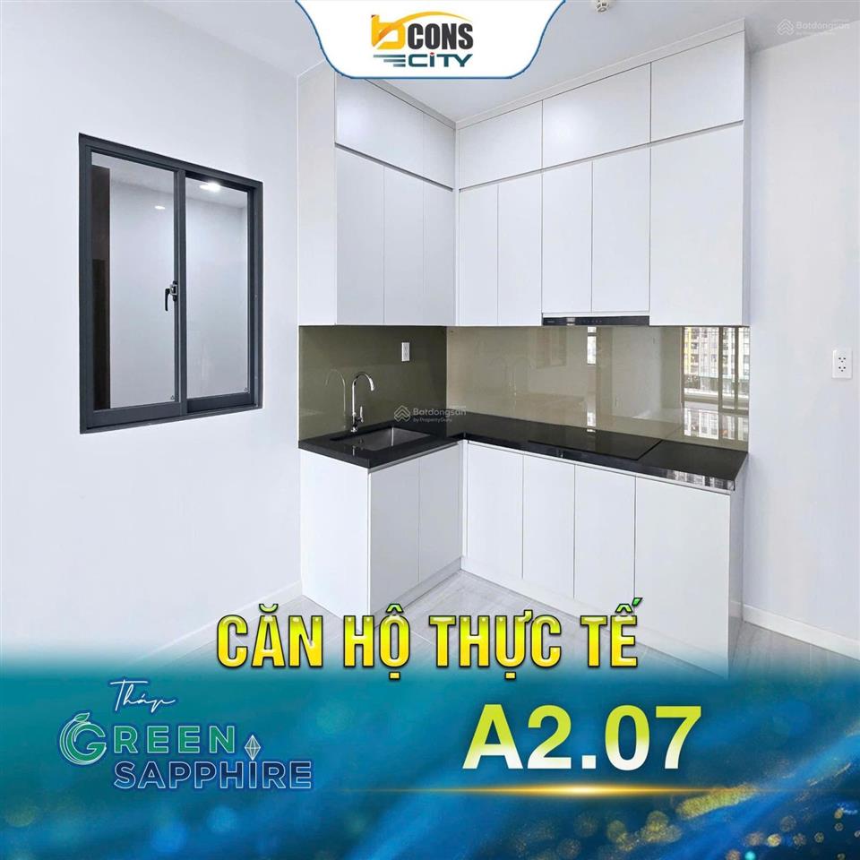 Suất nội bộ bcons city 2.6 tỷ/căn 2pn + 2wc, chiết khấu 6.1%, tặng 1.5 chỉ vàng