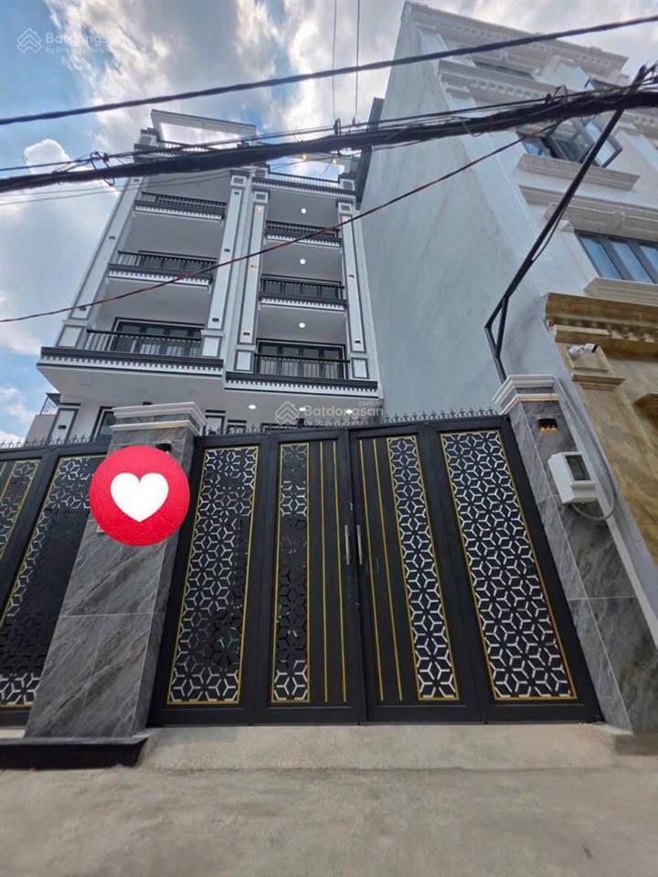 Siêu phẩm ngay đại học văn lang, city land gò vấp hẻm xe hơi 64m²  5 tầng 8pn, 9wc  9,5 tỷ tl