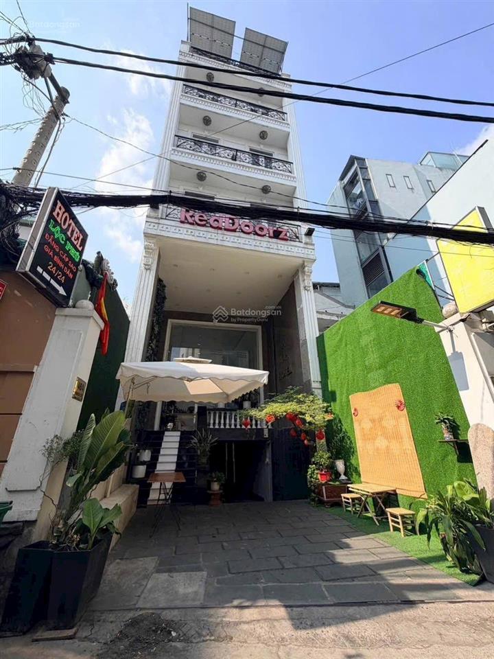 Mặt tiền ngay khu ẩm thực bình thạnh 88m² (5,2 x 18)  6 tầng đang kinh doanh khách sạn. 22 tỷ