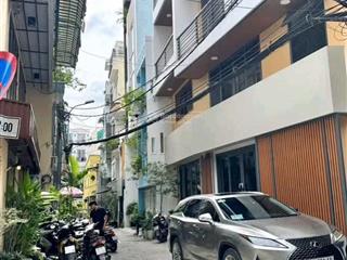 Nhà hẻm xe hơi nguyễn văn đậu bình thạnh 6x17  4 tầng  14,7 tỷ tl