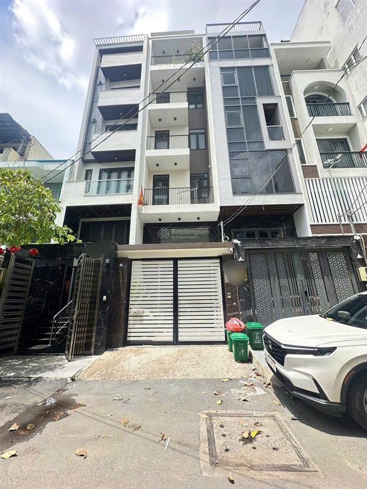 Nhà hẻm xe tải, bùi đình túy, bình thạnh 80m2  hầm + 6 tầng sân thượng  ô tô ngủ nhà  16,95 tỷ