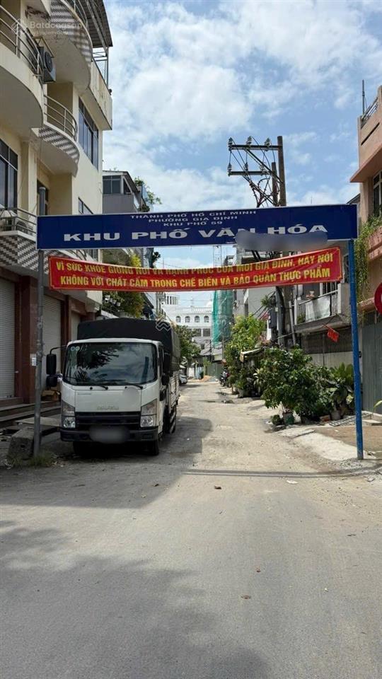 Nhà hẻm xe hơi xô viết nghệ tĩnh, bình thạnh  gần cầu thị nghè 4,6 x 14  4 tầng  13,9 tỷ tl