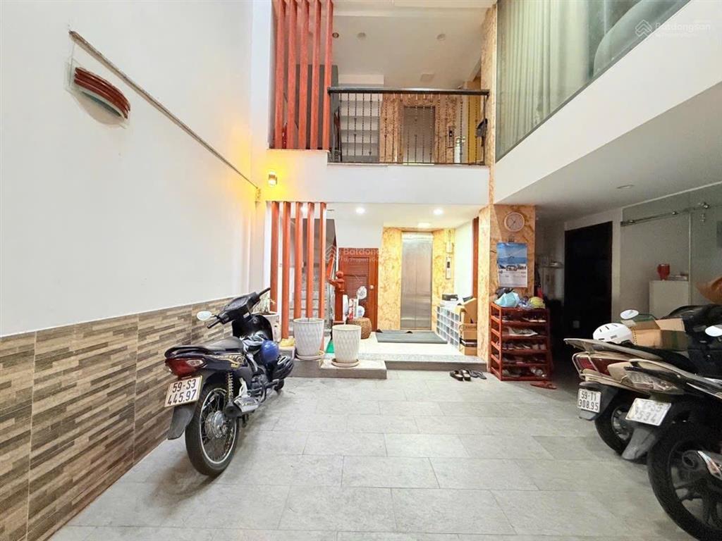Nhà nơ trang long , p7, bình thạnh  105m2 (8,5 x 12) 6 tầng thang máy  24,5 tỷ tl . ga ra ô tô