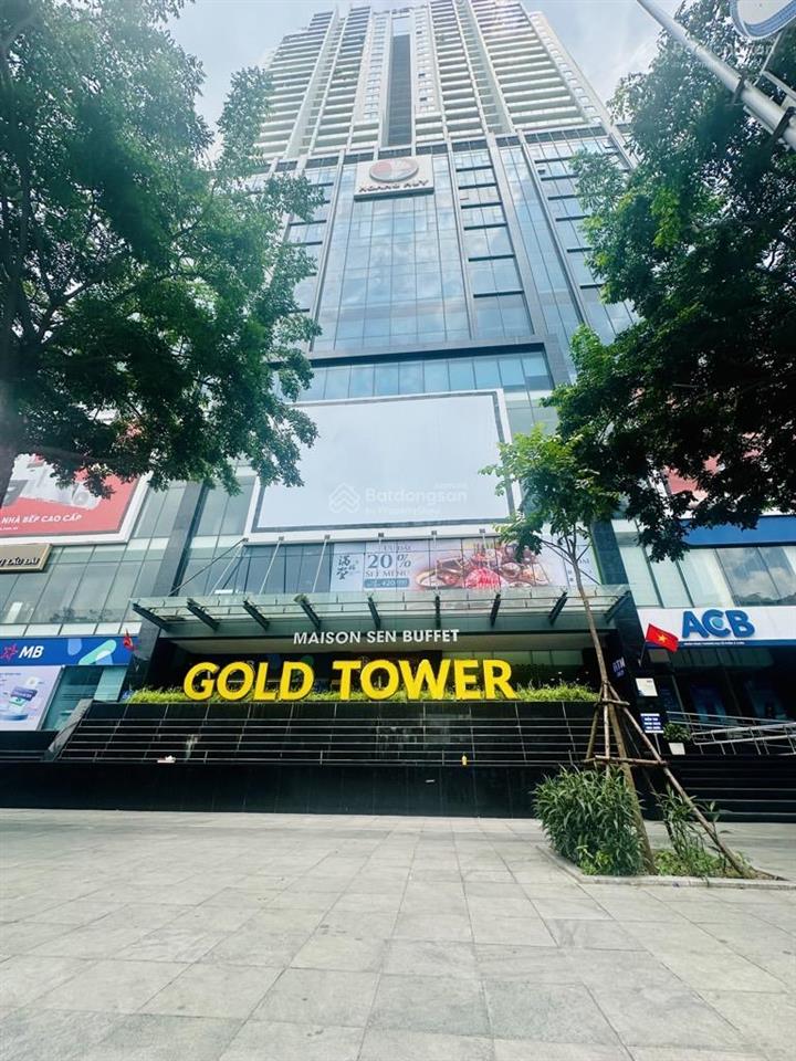 Bán sàn thương mại 106m2, sổ lâu dài, kinh doanh đỉnh, chân đế golden land nguyễn trãi, thanh xuân