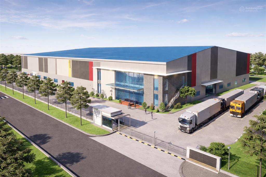 Cho thuê xưởng 5.400 mét vuông tại kcn đức hòa  long an (tây ninh) mới 100%