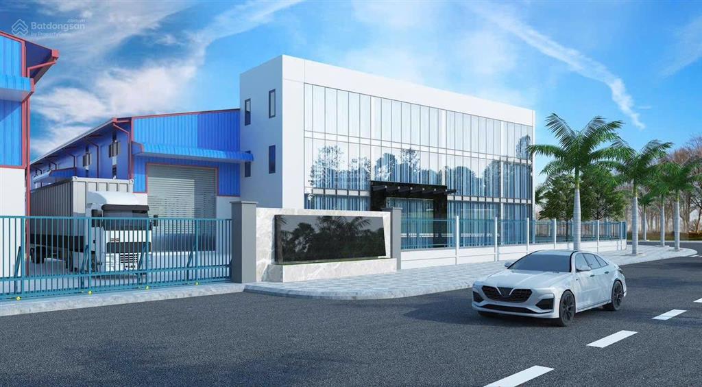 Cho thuê kho xưởng 12700 mét vuông khu công nghiệp nam thuận, đức hoà, long an điện 1000kva