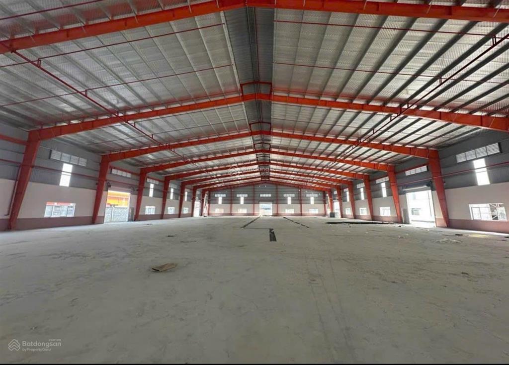 Cho thuê kho xưởng 12700 mét vuông khu công nghiệp nam thuận, đức hoà, long an điện 1000kva