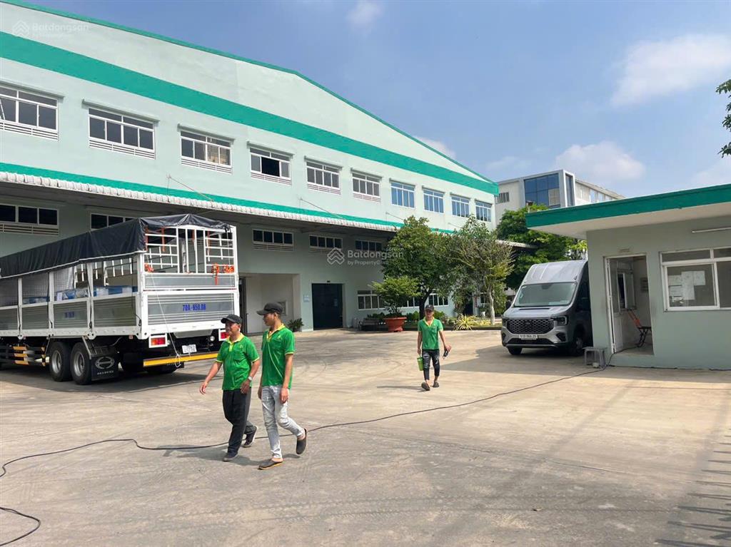 Bán kho xưởng 6237m2 trong kcn phú an thạnh, tại xã bến lức, tỉnh long an