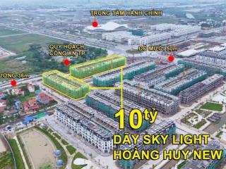 Bán shop house hoàng huy new city, 10,3 tỷ, 96m2 ngay cạnh trung tâm hành chính