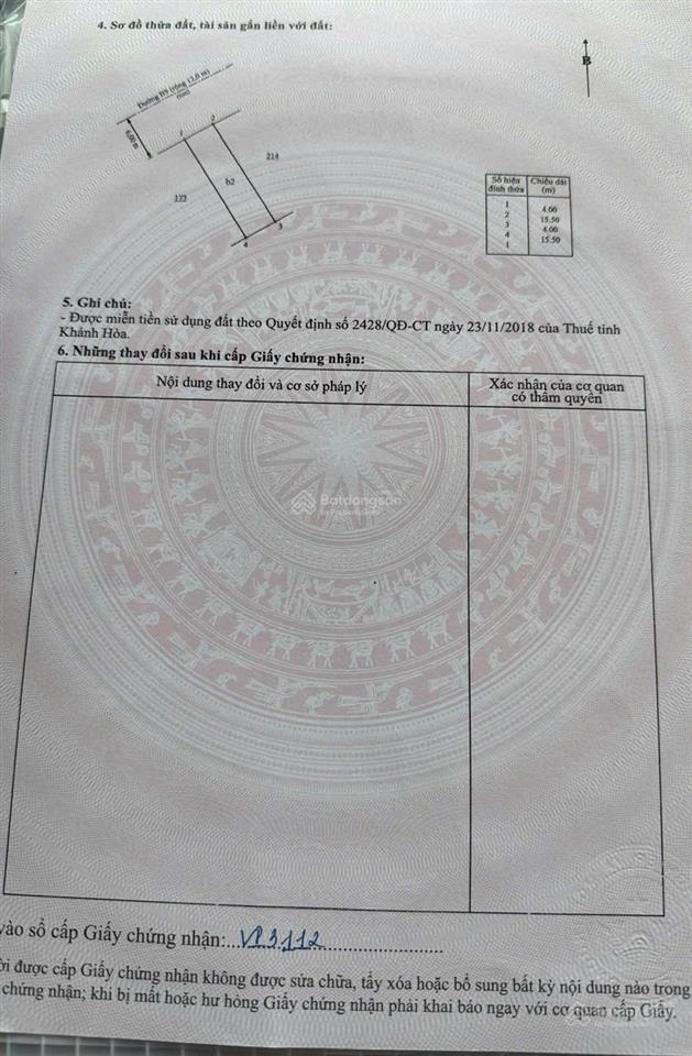 Nhà mặt tiền đường b9 vcn phước long 2 tp nha trang  6.3 tỷ