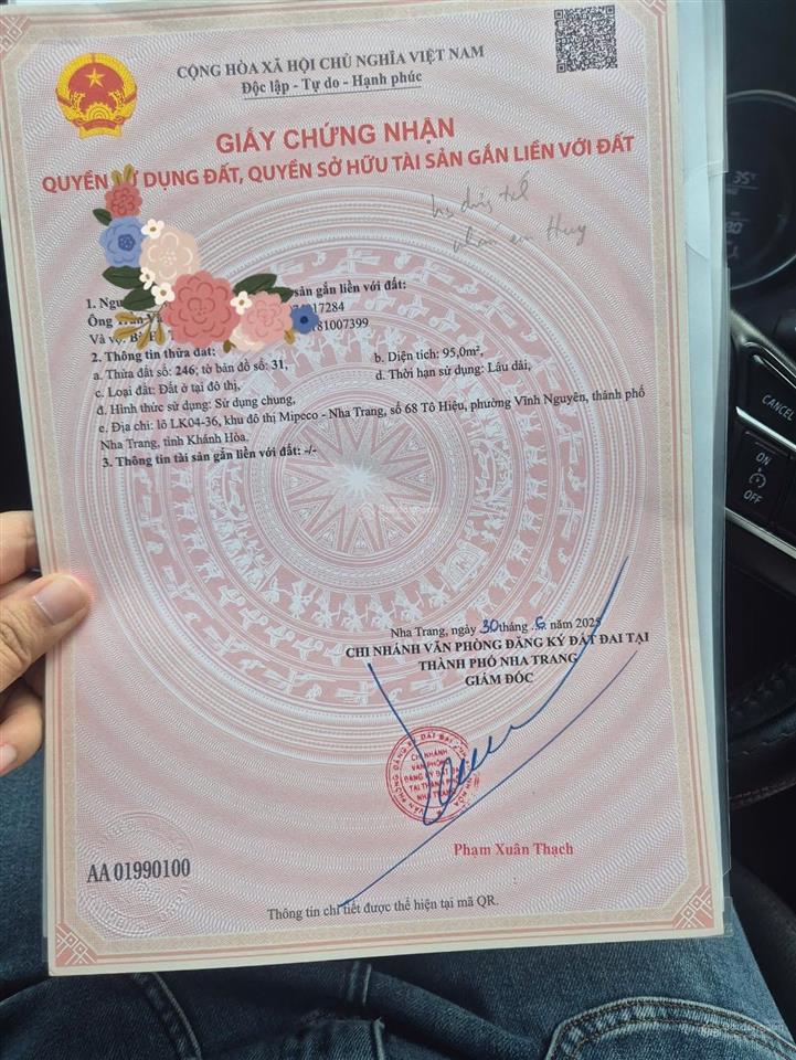 Kđt mipecco đối diện trung tâm thương mại chuẩn bị khởi công  93 triệu/m