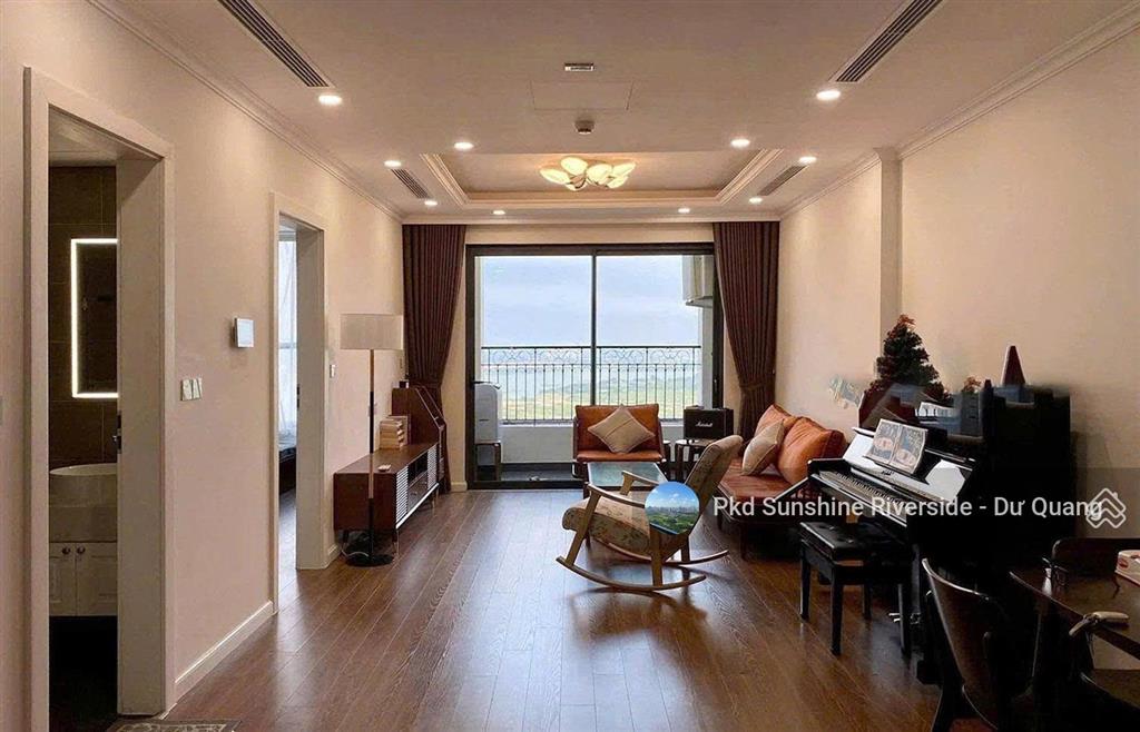 Bán căn 81.7m2 sunshine riverside  view cầu + sông  full đồ rời đầy đủ  sổ đỏ  8.3 tỷ