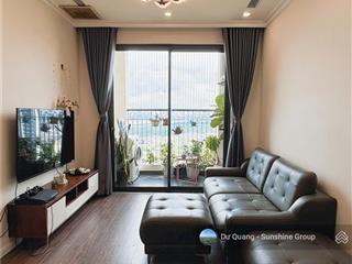 Bán căn 2 ngủ sunshine riverside  64m2  tầng trung cao  view sông + cầu nhật tân  giá 6,7 tỷ