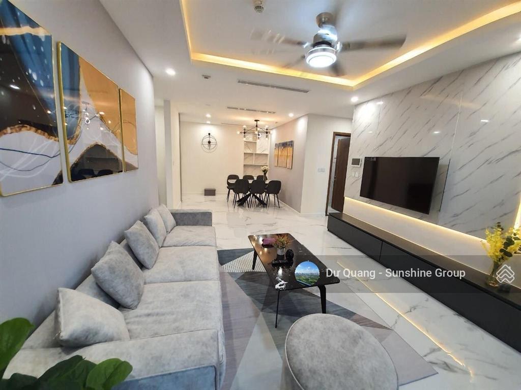 Gấp bán căn góc 3 phòng ngủ  97,5 m2 thông thuỷ  sunshine city  view sông  full đồ  sẵn sổ