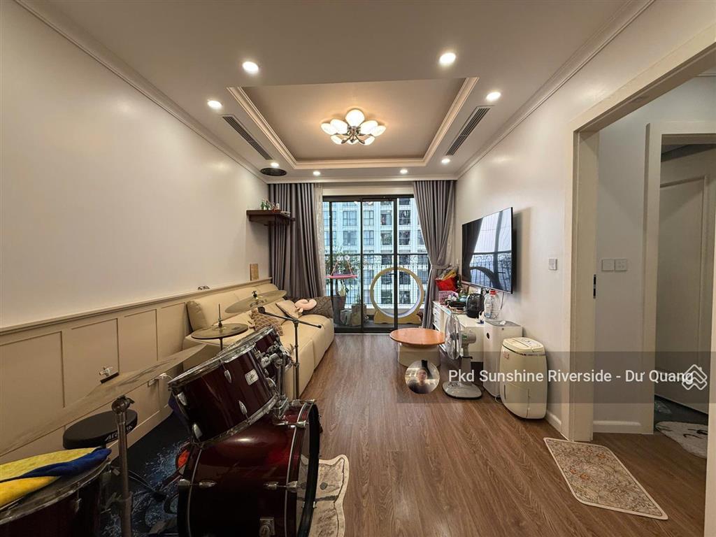Bán căn góc 2pn + 2wc dt 80,6m2 sunshine riverside  view bể bơi full đồ  sổ đỏ, 8.25 tỷ bao phí