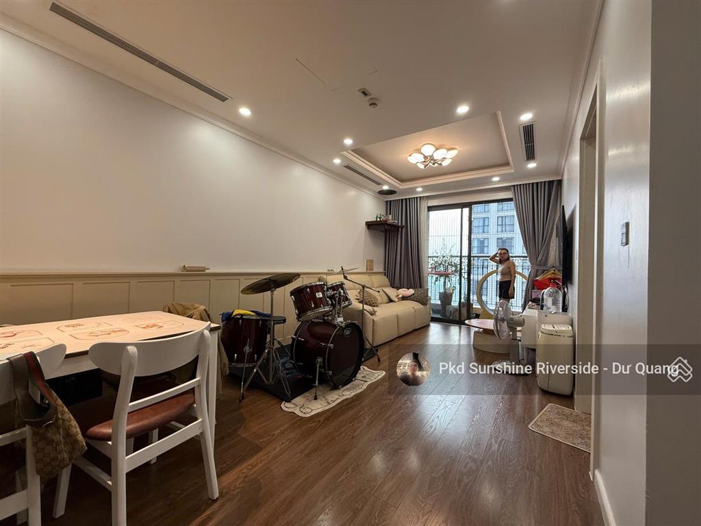 Bán căn góc 2pn + 2wc dt 80,6m2 sunshine riverside  view bể bơi full đồ  sổ đỏ, 8.25 tỷ bao phí