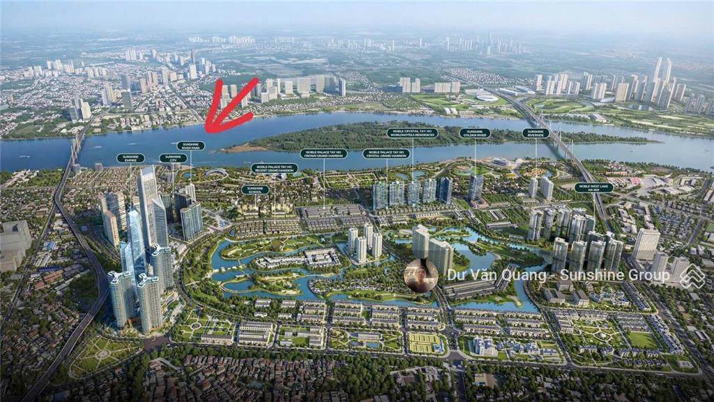 Dự án mới nhất tại kđt ciputrasunshine river parkgiá từ 104tr/m2+dt 63m270m290m2100m2140m2