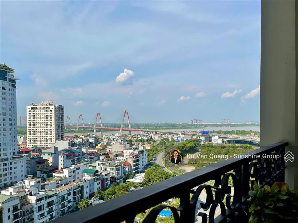 Bán căn hộ sunshine riverside 3 ngủ  113,3m2 (thông thủy)  căn góc view sông  11,2 tỷ (full đồ)