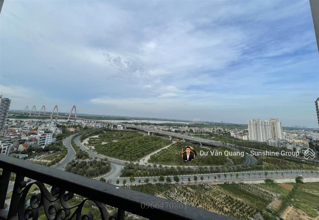 Bán căn 3 ngủ + 3wc  sunshine riverside  98m2 thông thủy  view cầu nhật tân  bc đông (sổ)