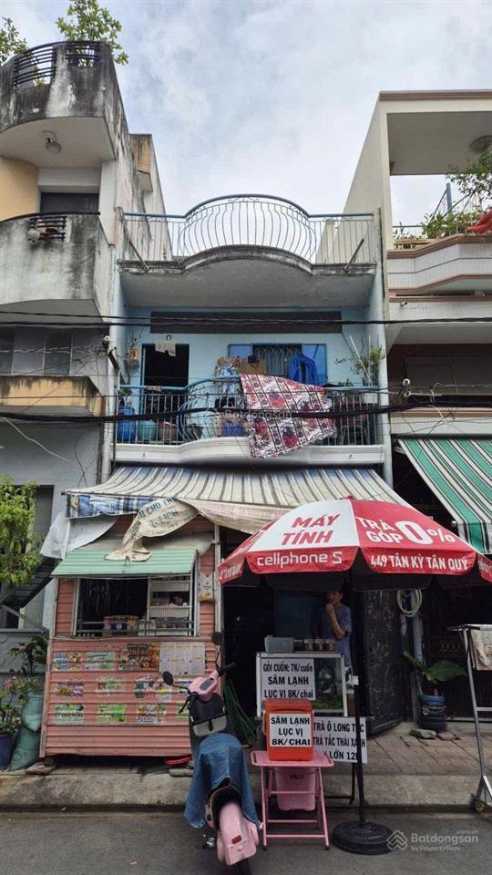 Mặt tiền cư xá phú lâm d phường 10 quận 6 ( 4 x 15 ) 9 tỷ tl