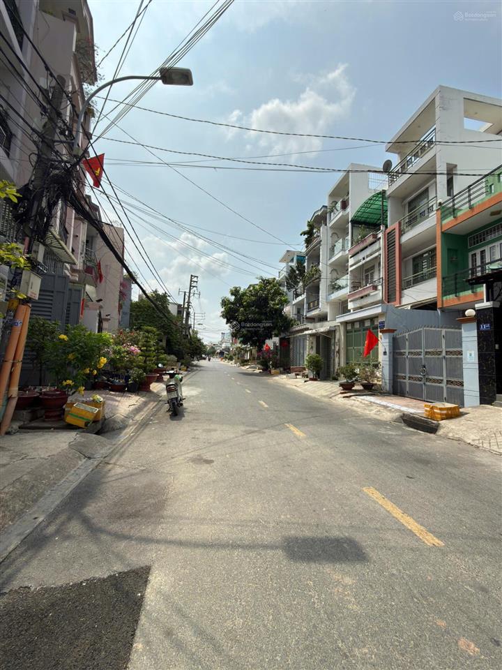 Bán nhà mặt tiền cư xá phú lâm d phường 10 quận 6 ( 4 * 16 ) 9,5 tỷ tl