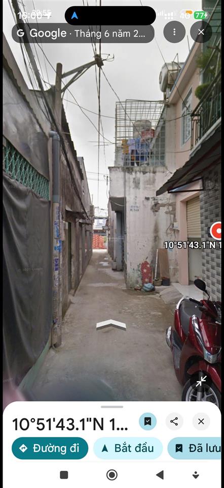 Bán nhà riêng (1 trệt + 1 lầu) tại tân thới hiệp 57,1 m2