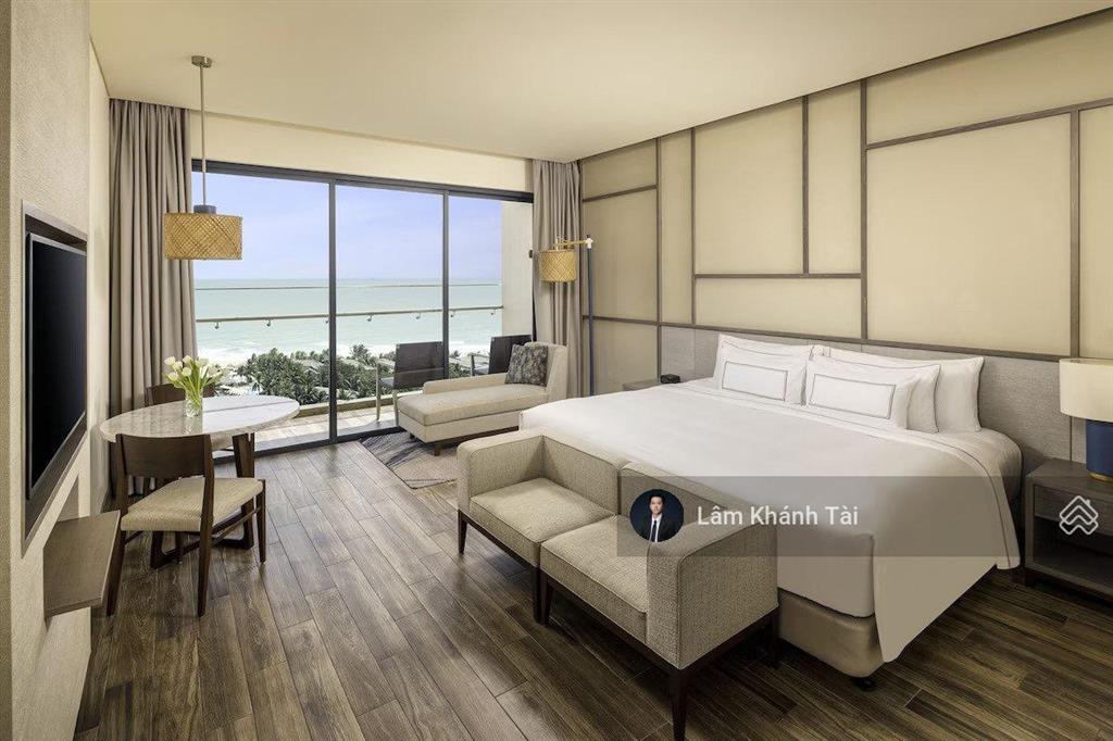 Cần bán cắt lỗ 500tr căn hộ 1pn view biển melia hamptons hồ tràm 47m2 full nội thất