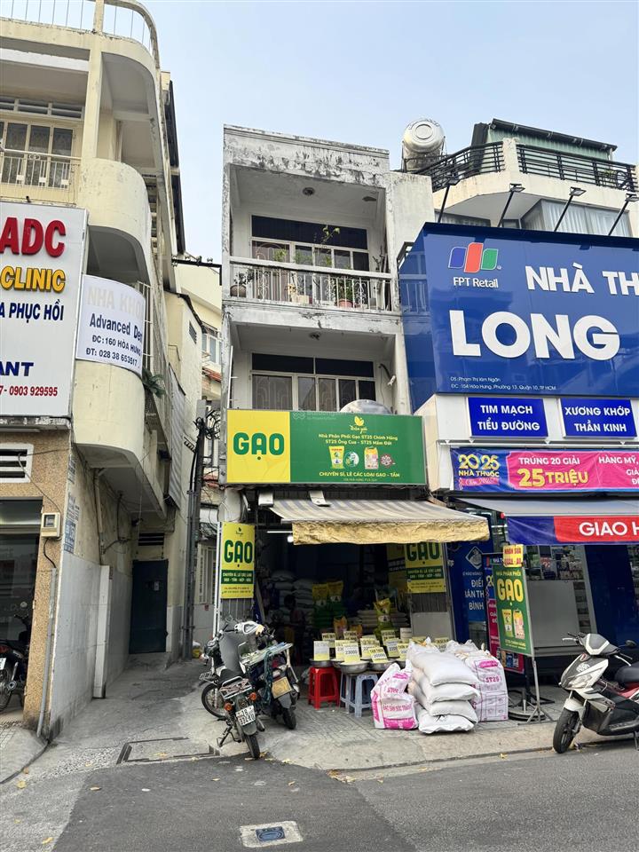 Bán nhà hẻm ba gác 1 trệt 1 lầu, đường hòa hưng trung tâm quận 10