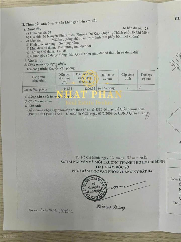 Bán toà nhà 17 tầng góc 2 mặt tiền số 56 nguyễn đình chiểu với phan kế bính, p. đa kao, quận 1