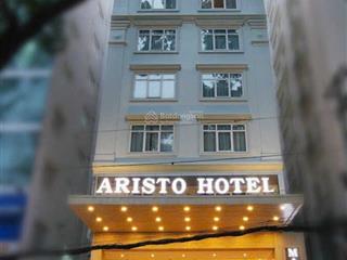 Bán khách sạn aristo mặt tiền số 3a đường võ văn tần, quận 3  hiện trạng 11 tầng với 85 phòng