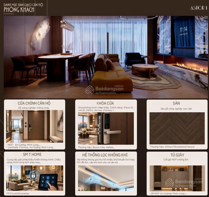 Căn hiếm 2pn 69m2, tầng đẹp, view thoáng astor 1. ck 16%, miễn phí 36 tháng phí qlvh