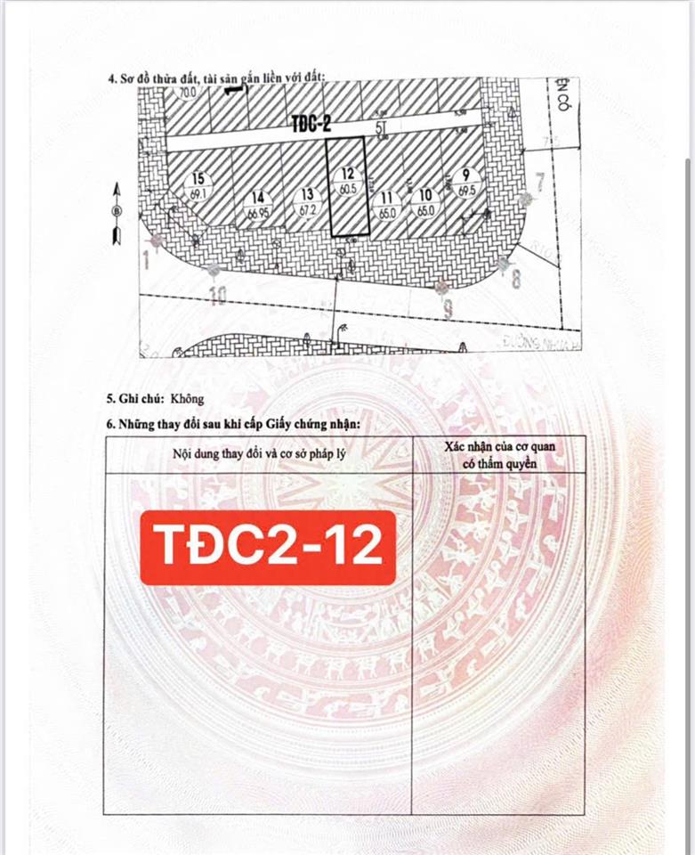 Bán đất tđc sau đường bao biển trần quốc nghiễn