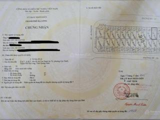 Bán đất cao xanh hà khánh a hạ long quảng ninh trục 21m