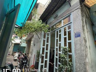 Cần bán căn nhà hẻm 435/, phường 10, quận 8, nay là phường chánh hưng