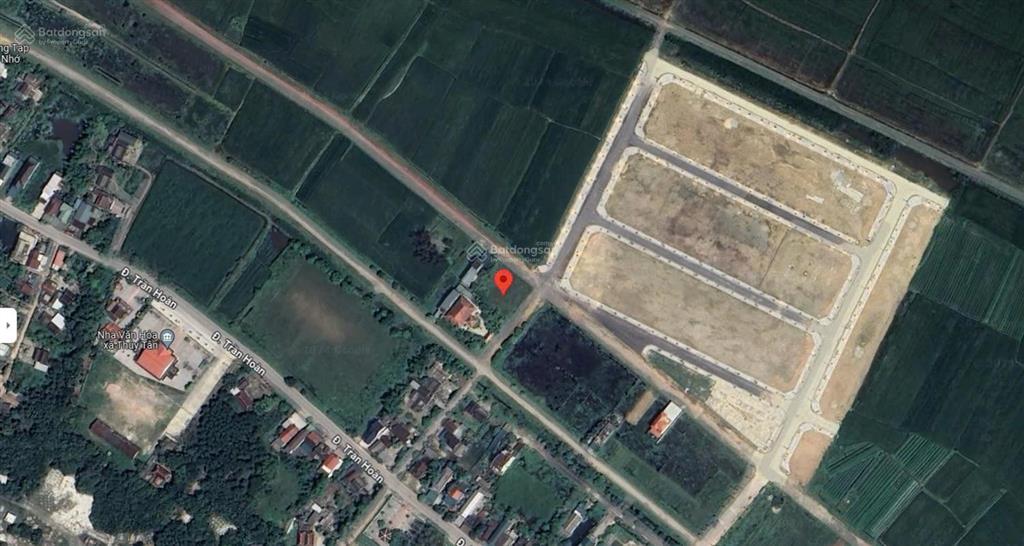 Bán đất mặt tiền 13,5m view công viên ở thủy tân phường hương thuỷ, tp huế 289m² = 10x28,9m